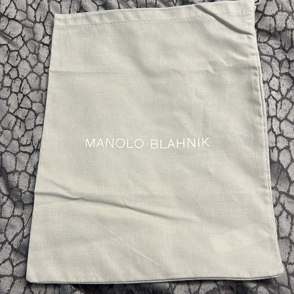 Manolo Blahnik Chus Blue Yellow Floral Sandals size 37 (6.5/7) - Picture 7 of 8